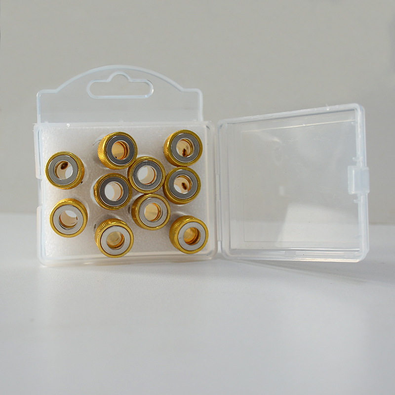 Cabeza de destornillador eléctrico transfronterizo más cabezal de lote de posicionador magnético fijación de cabezal de lote de anillo magnético cabezal de lote de metal más magnético