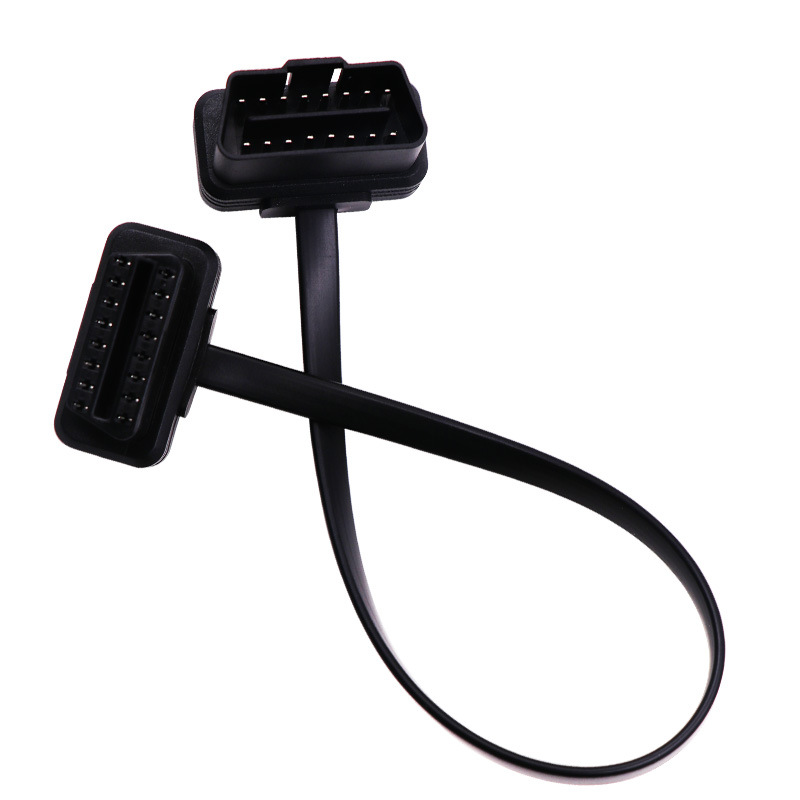 Equipo del coche divisor enchufe cable de datos OBD2 cable de conversión de interfaz de cable de extensión original del coche