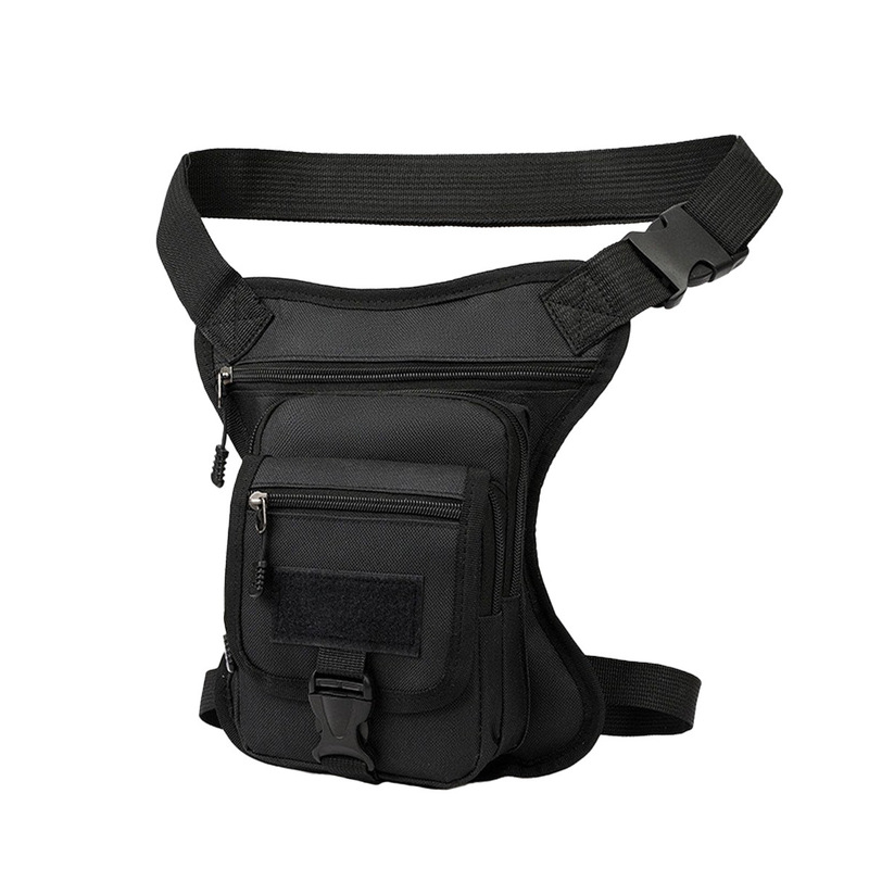 Cross-Border New Casual Crossbody Bag, Military Fan Bag, Sports Bag, Multi-Functional Mountaineering Bag, Men's Outdoor Camouflage Waist and Leg Bag