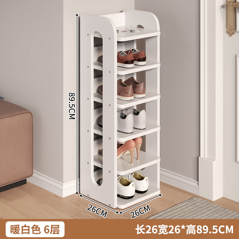 [올 원목 - 수입 소나무] 웜화이트, 6겹, 26*26*89.5cm