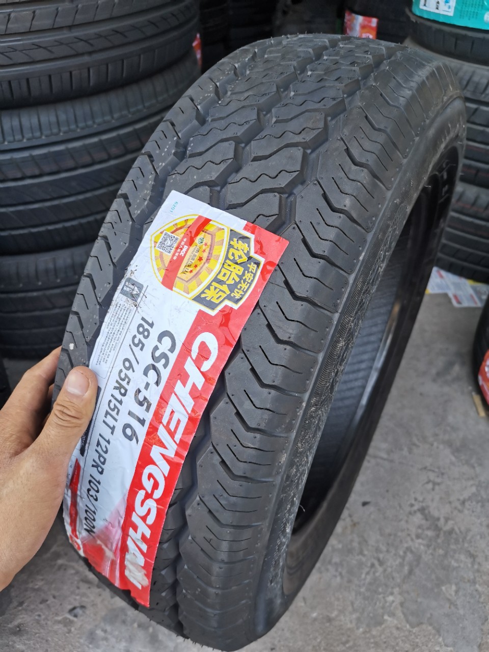Chengshan Tire 185/65R15LT 12-layer Thickened Load Matching Kairui Youyou New Energy Diantu GX Card