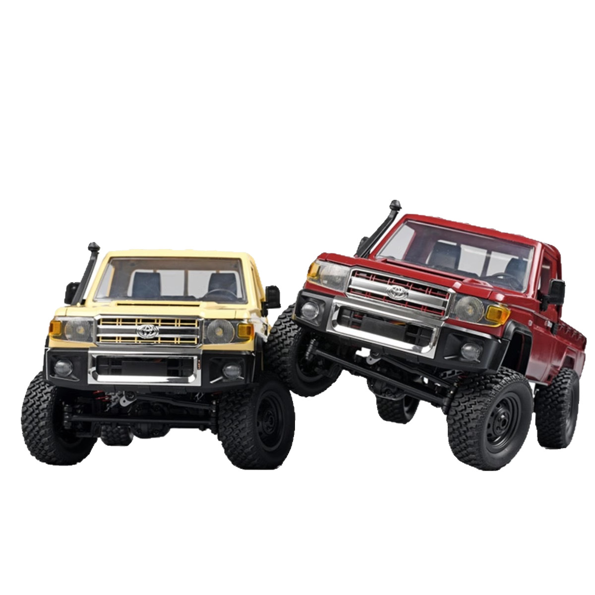 Mangniu MN82 Toyota LC79 Camioneta de control remoto Camioneta de escalada con tracción en las cuatro ruedas Modelo de automóvil RC para adultos Regalo de juguete para niños