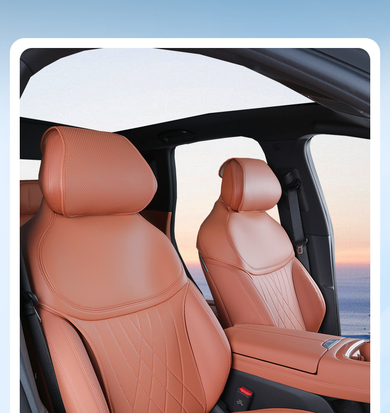 25 new model dark blue S07/S7 special seat covers, full-cover seat covers, all-season car seat cushions, full-coverage leather seat pads