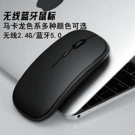 鼠标办公鼠标适用苹果平板手机华为双模蓝牙5.0静音2.4G无线鼠标
