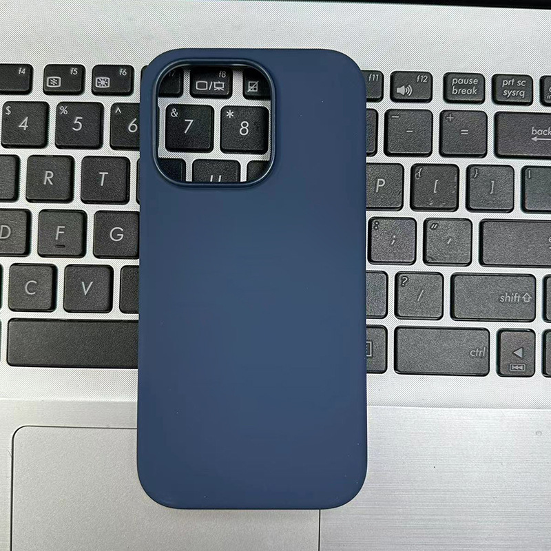 适用苹果14Pro手机壳液态硅胶iphone14Max保护套双色原装官方同款|undefined