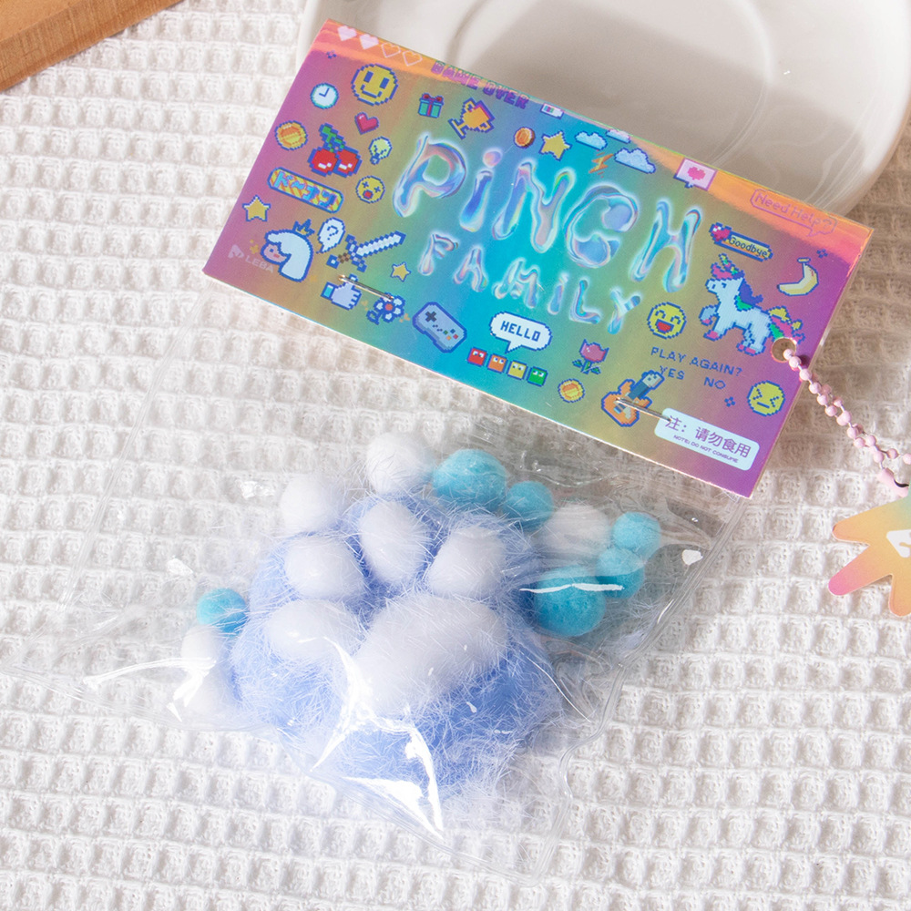 Douyin Explosive toy Network Red CAT Claw amasar le barro podrido se siente descomprimido Toys TPR amasar le wholesale Factory