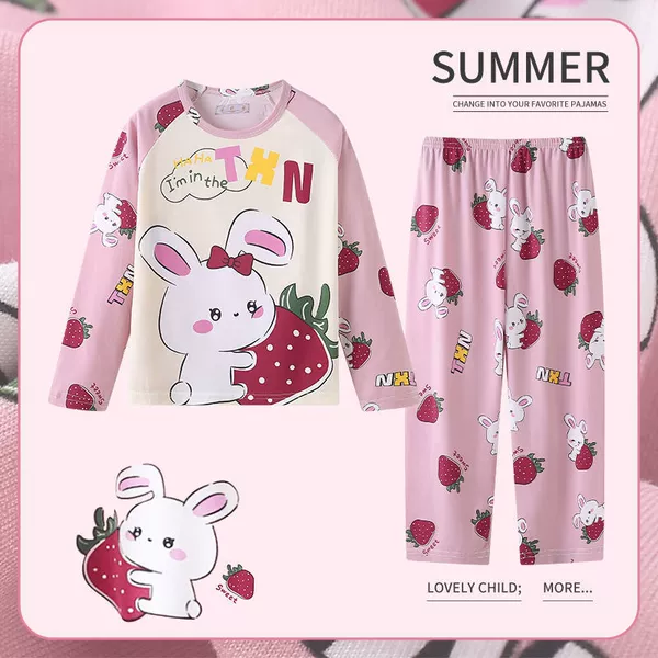 XN long set of strawberry rabbit