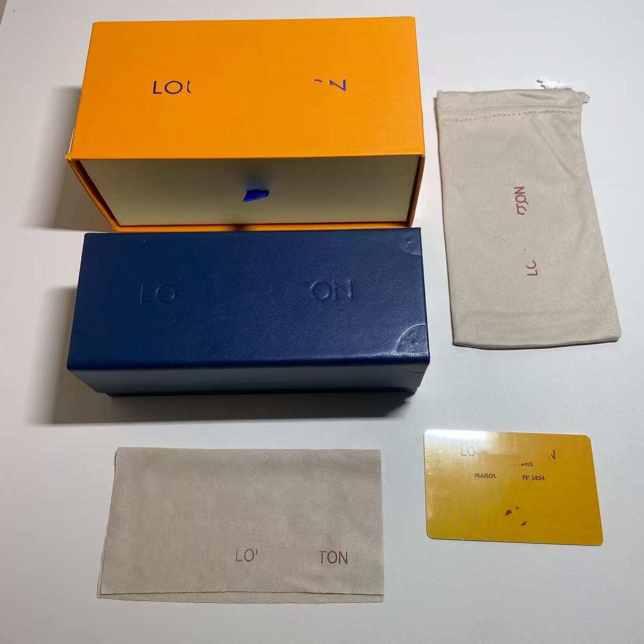 Mayorista de marca de alta calidad Xiaoxiang caja de gafas de sol conjunto completo de moda caja de embalaje de gafas de sol alta calidad