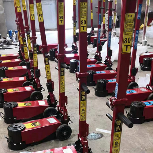 Wholesale pneumatic jack truck truck 80t 100T 120t 150 ton automotive repair folding hydraulic horizontal jack