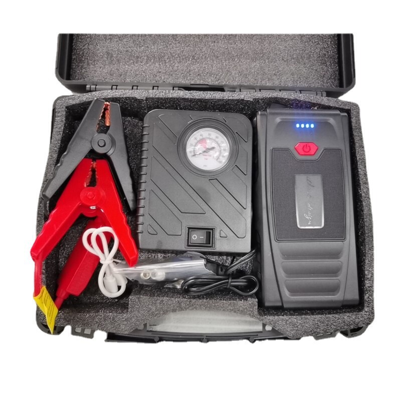 Car Emergency Starting Power Supply, Large-Capacity Power Bank, Battery Jump Starter, Lighting, Car Starter, Portable