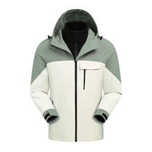 杨颖同款冲锋衣男高级感秋冬防水防风户外三合一滑雪外套登山服女