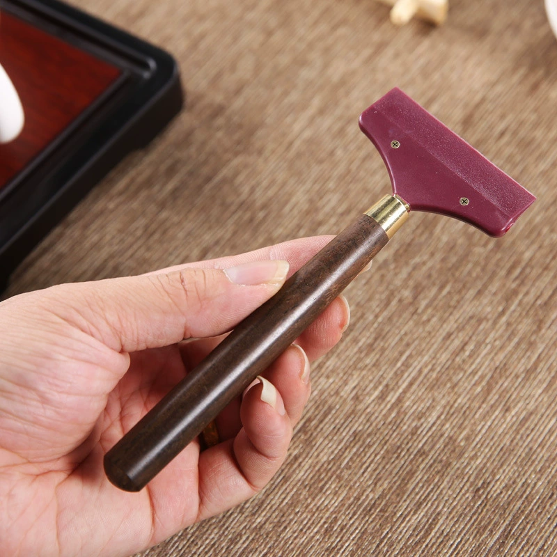 Rubber plastic brush ebony sandalwood, direct factory sales, wholesale