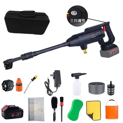Portable Car Washing Machine vehicle-mounted Portable car washer - 98vf-885-3-speed-control-turbo-boost-american-standard