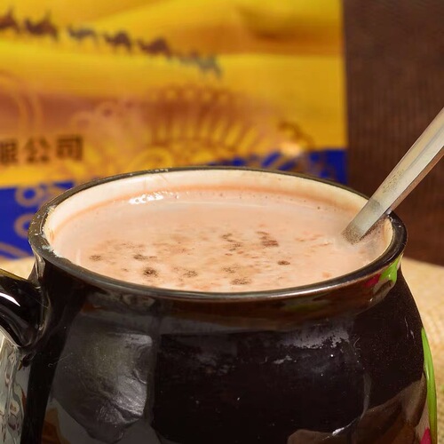Jiang Shengyuan Lao Xinjiang Milk Tea Original Salty Sachet 16 Small Packets Instant Milk Tea 400g Xinjiang Specialty