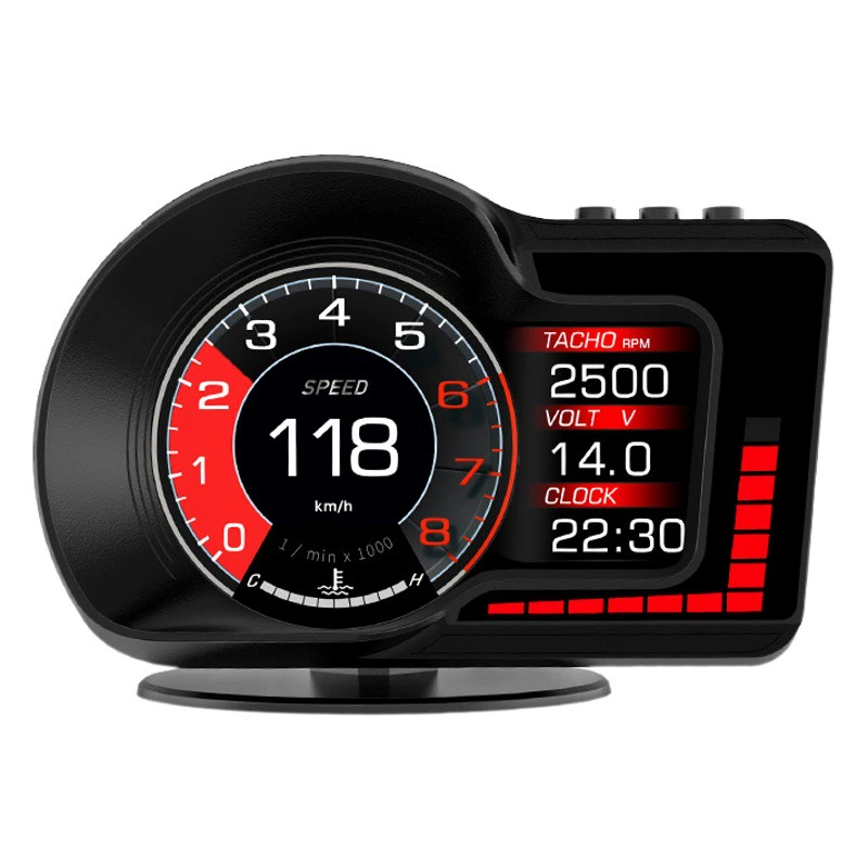 Weiying Car HUD проекционный дисплей Автомобильный OBD Универсальный Вождение компьютер HD ЖК-прибор Новый F15