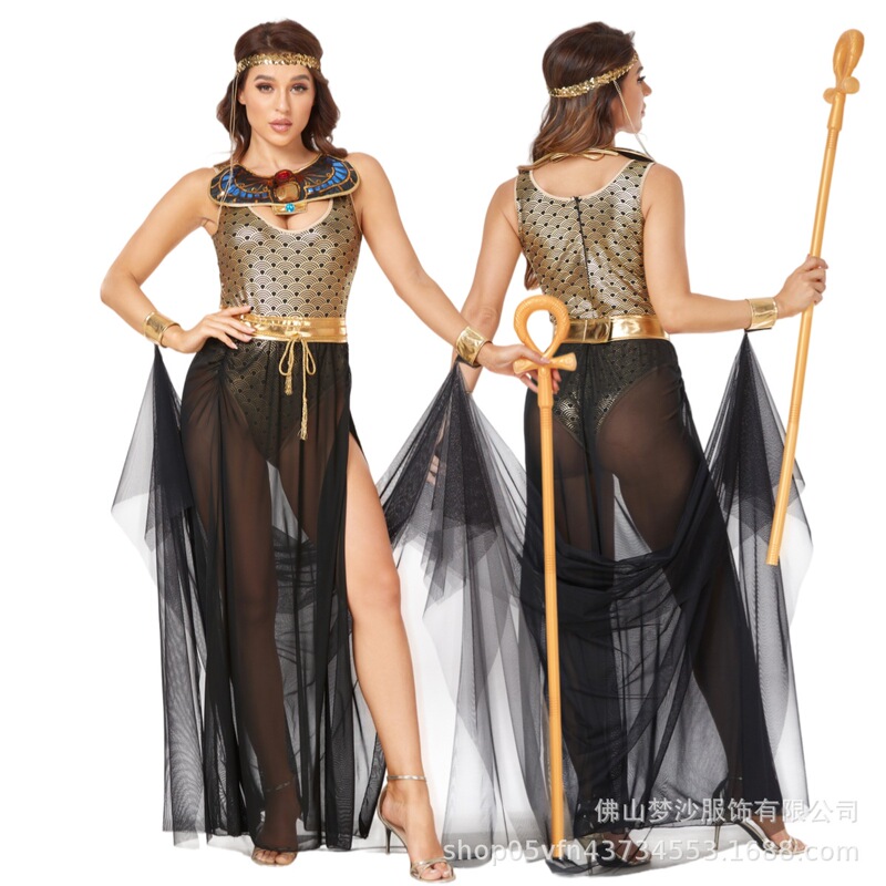 M-Xl Ancient Greek Egyptian Greek Goddess Halloween Medieval Court Cos Stage Costume Western Region Party Costume M-Xl Ancient Greek Egyptian Greek Goddess Halloween Medieval Court Cos Stage Costume Western Region Party Costume