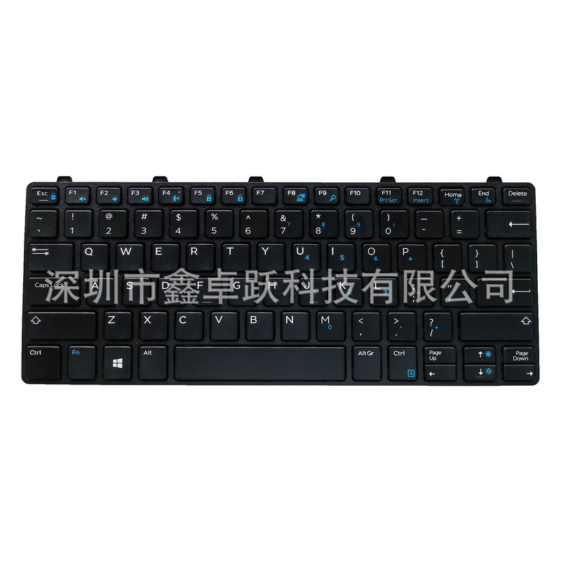 US applicable to Dell Latitude 13 3380 3180 3189 3190 notebook keyboard US applicable to Dell Latitude 13 3380 3180 3189 3190 notebook keyboard