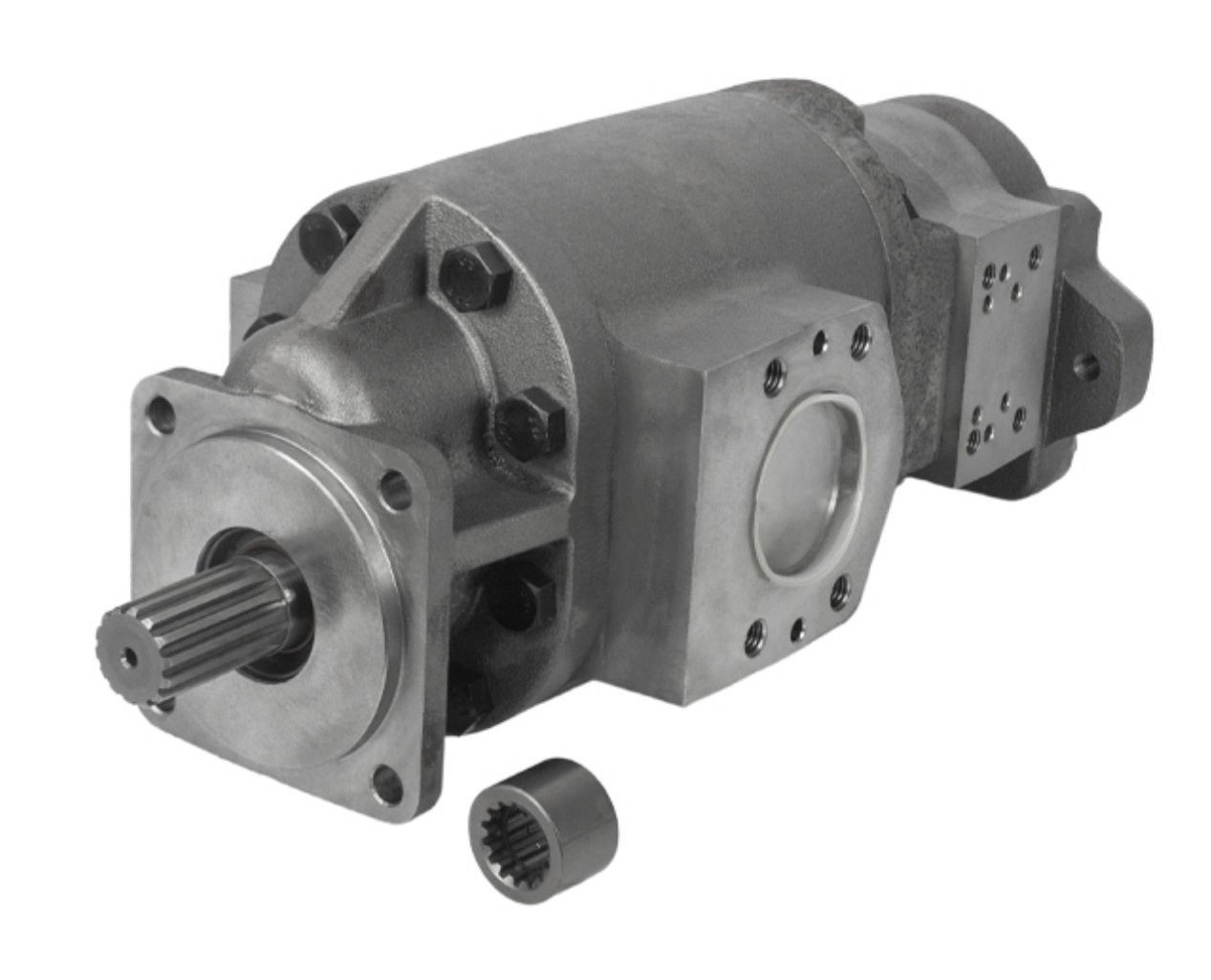 卡特775E矿用自卸车液压泵总成-齿轮泵总成-润滑脂泵总成