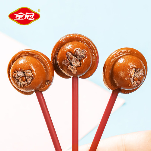 Jin Guan Food Black Sugar Plum Candy Sticks Holiday Candy Gift for Children Snack Pack Wedding Happiness Candy Wholesale