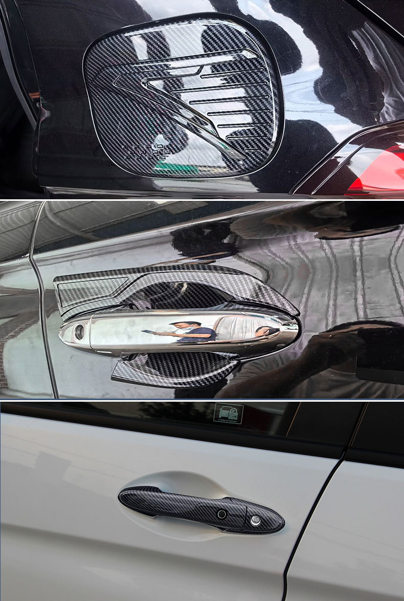 Suitable for 21 Honda Fengfan Door Bowl Handle Sticker Fengfan External Handle Anti-Scratch External Decoration Modification Accessories