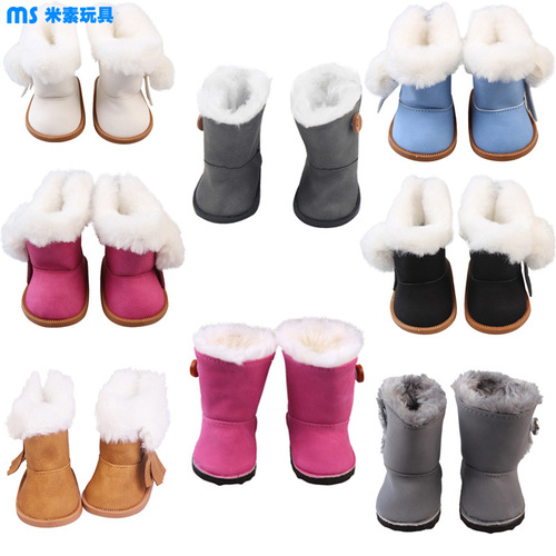Direct Selling 18-inch Girl Doll Shoes Winter Snow Boots Hot Selling Children's Shoes