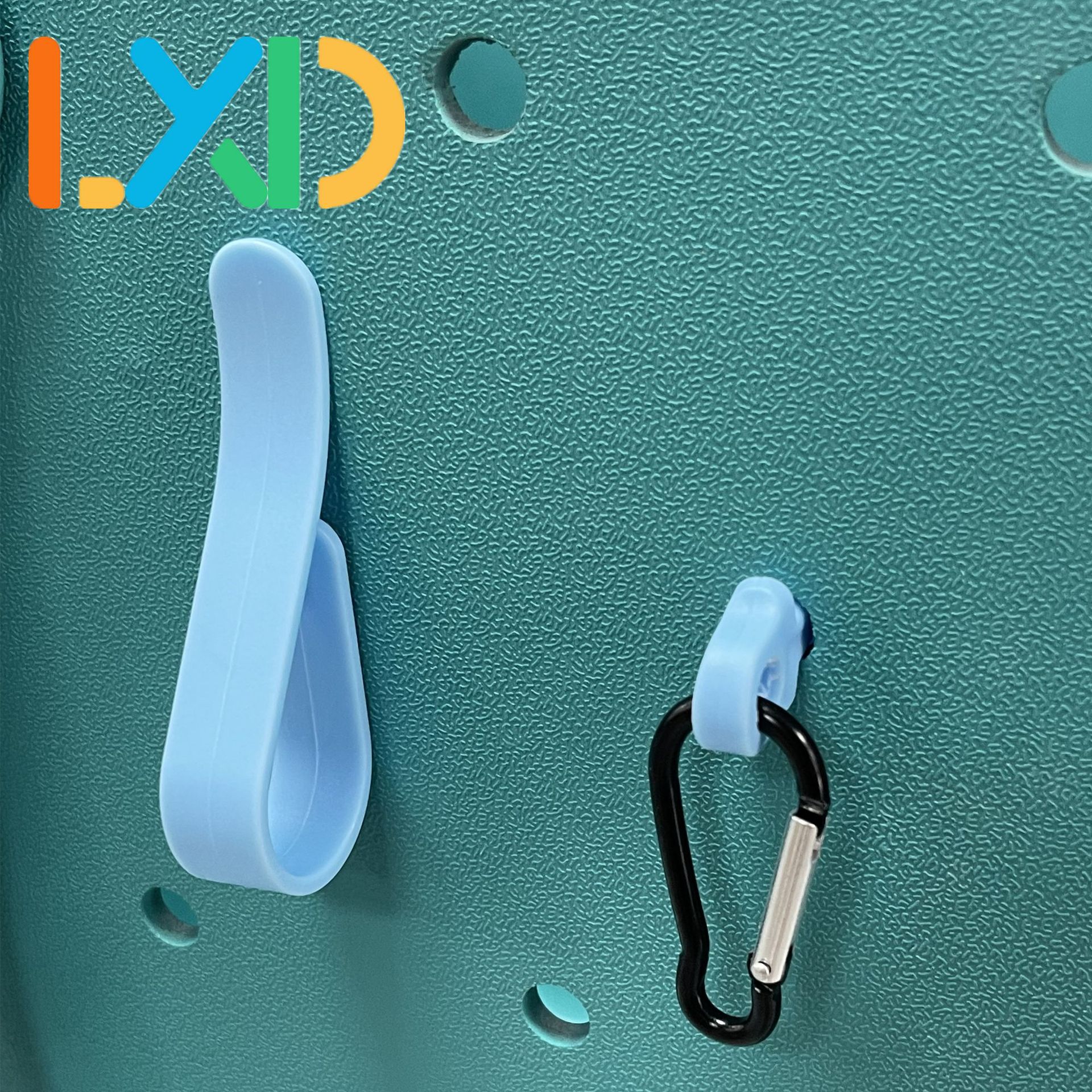 Amazon Venta caliente bogg accesorios al aire libre mosquetón playa bolsa hebilla gancho colgante hebilla mosquetón traje de tres piezas image 10