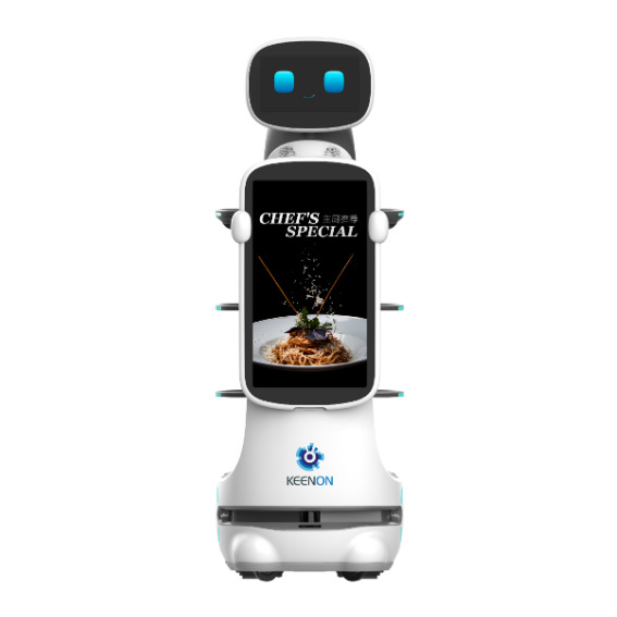 Qinglang T9T10 restaurante de entrega de platos entrega de platos restaurante de entrega de platos hotel robot inteligente sin rieles camarero