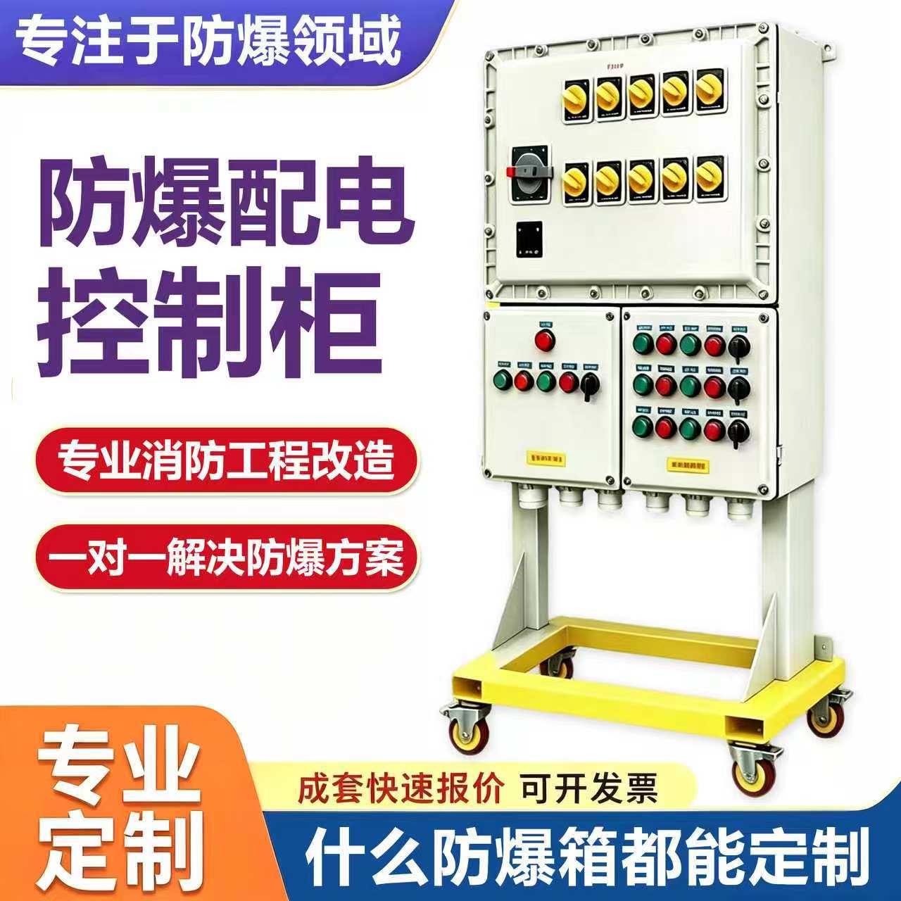 防爆照明配电箱仪表控制箱不锈钢电源检修插座箱接线箱空箱正压柜