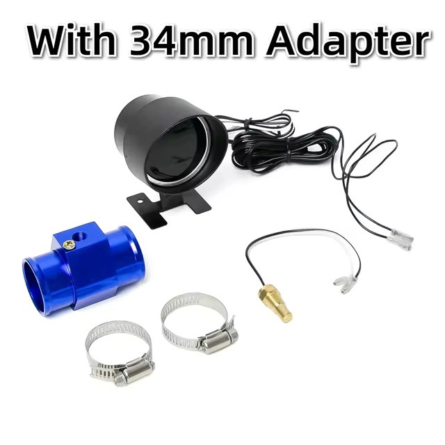 Cross-border 12V24V General Motors Car Truck Refitting Water Temperature Voltage Combination Circular Cannon Type Instrument Power Inspection