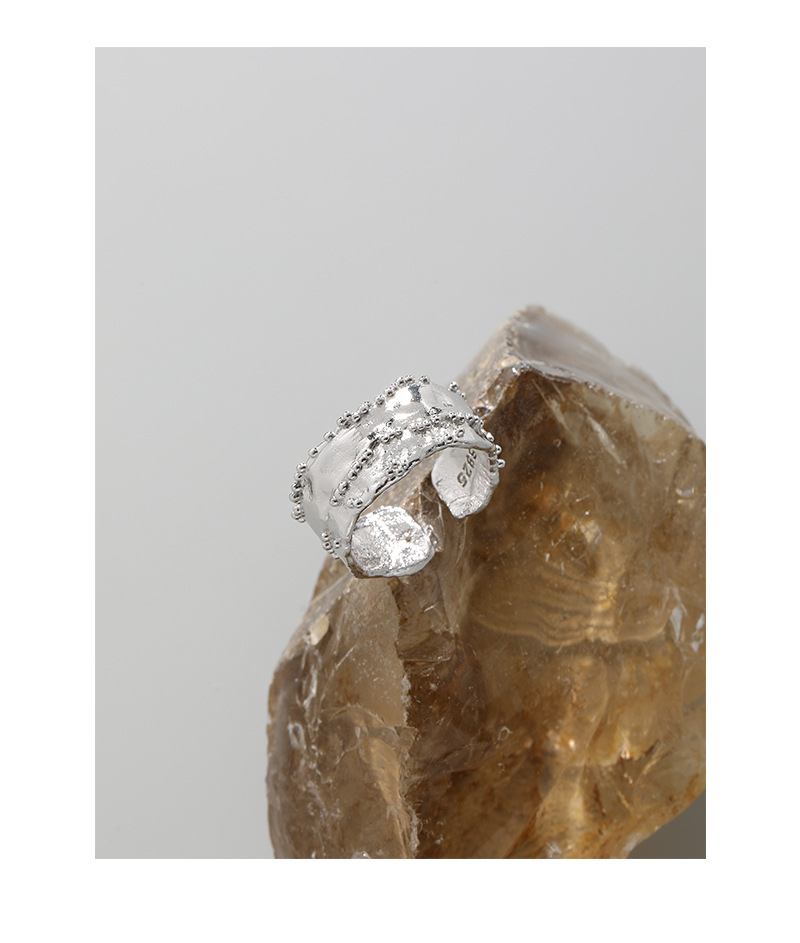 Fashion Geometric Sterling Silver Plating Open Ring