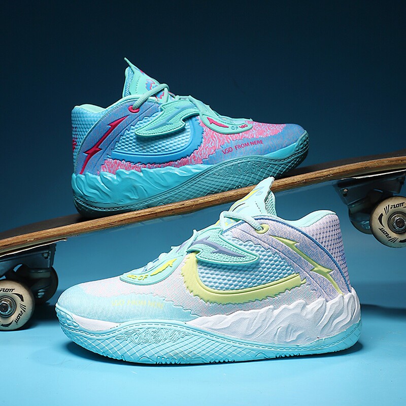 Mandarin duck shoes, men's shoes, autumn collection, youth athletic shoes, big kids' shoes, student shoes, non-slip, wear-resistant, shock-absorbing, and suitable for basketball Mandarin duck shoes, men's shoes, autumn collection, youth athletic shoes, big kids' shoes, student shoes, non-slip, wear-resistant, shock-absorbing, and suitable for basketball
