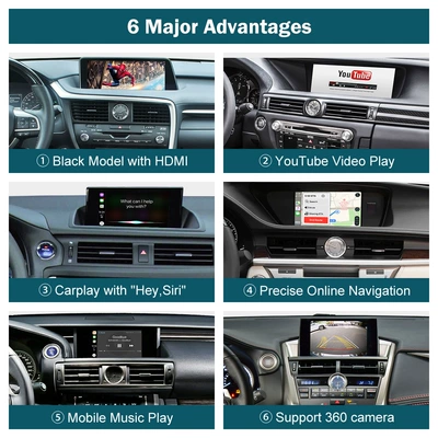 Suitable for Lexus Decoder | Simsiz CarPlay və Android Auto