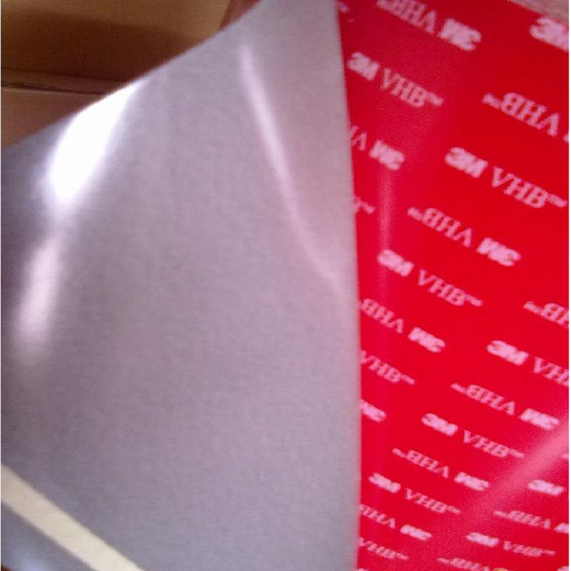 5608高粘无痕红膜灰胶亚克力汽车泡棉VHB双面胶车用耐温耐高温