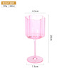 Glossy crystal, high quality wineglass, cup, European style, wholesale