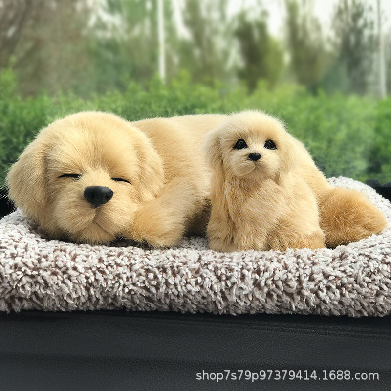 Cute Cartoon Dog Animal Figurine for Car Interior, Trendy Car Accessory, Dashboard Decoration, New Model