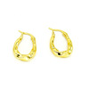 Earrings, golden ear clips, European style, light luxury style, simple and elegant design, wholesale