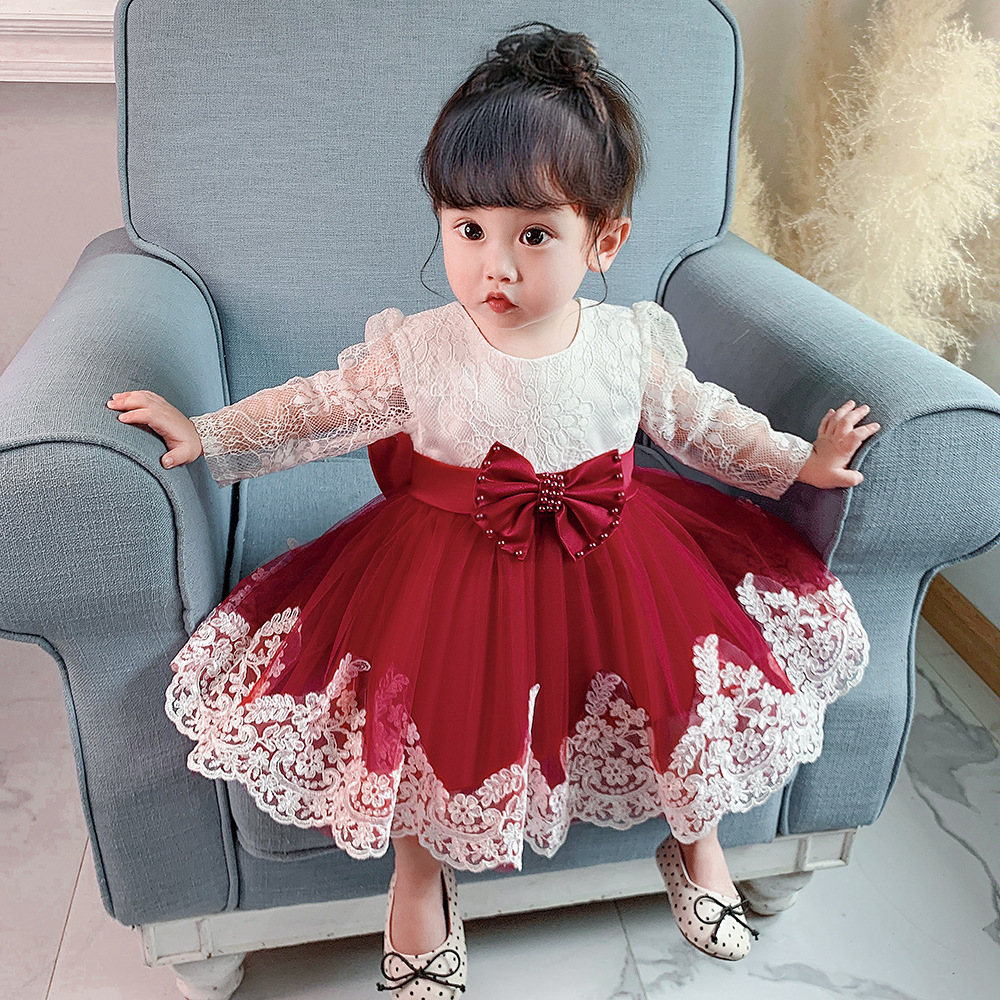 Cross-border source one-year-old dress b...