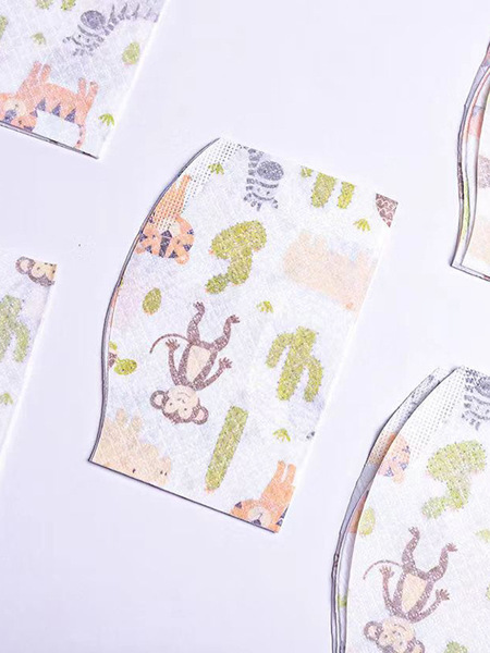 Handheld children's waterproof eating bib for food to go out for…