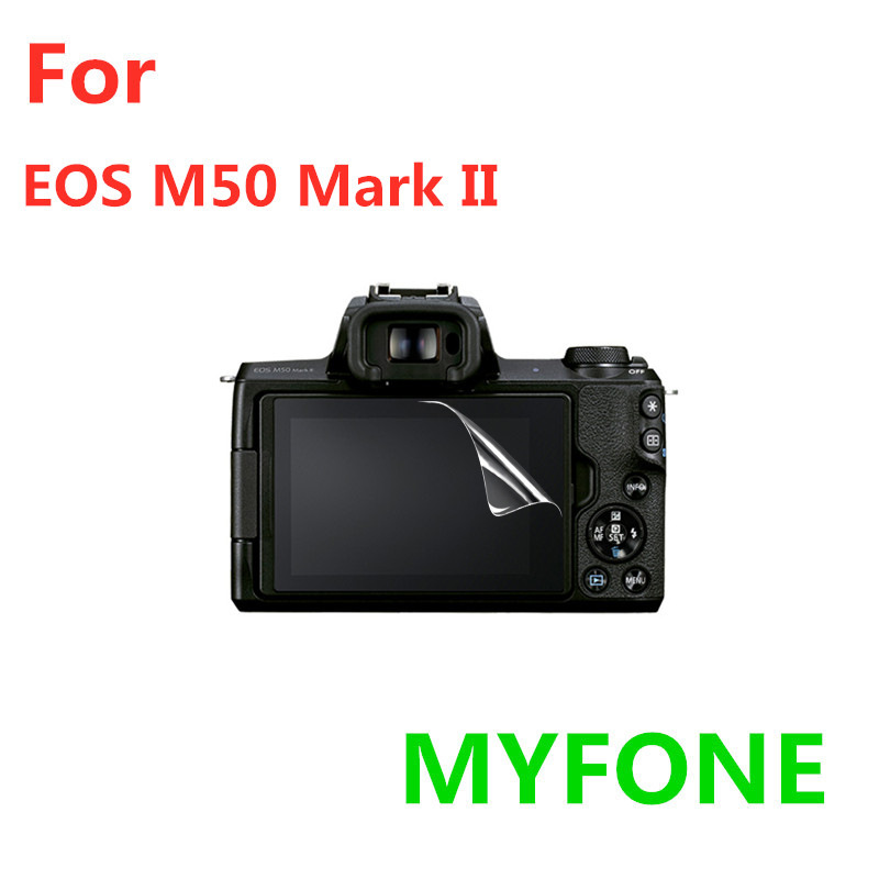 適用 canon EOS M50 Mark2 ii相機屏幕保護貼膜 高清鋼化玻璃防爆