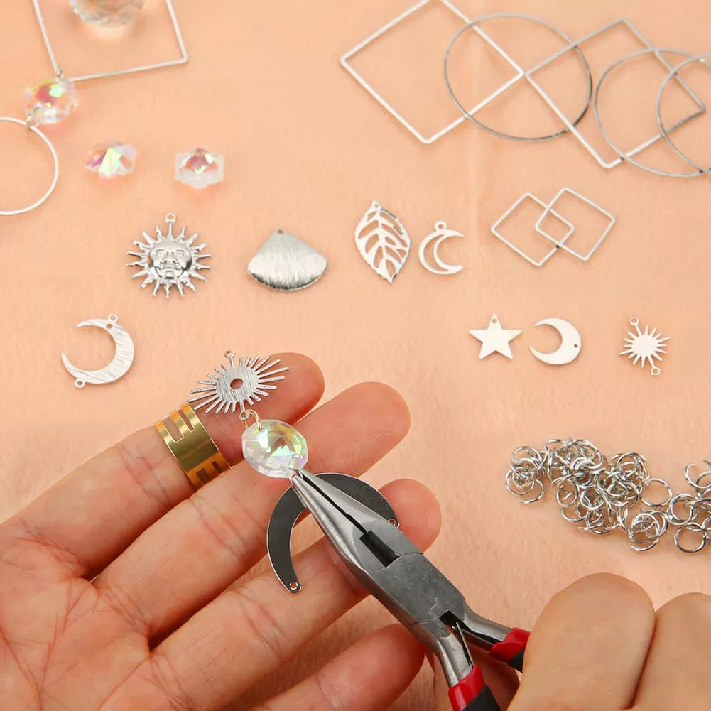 1 Set Quantity 1 Set Crystal Water Droplets Pendant