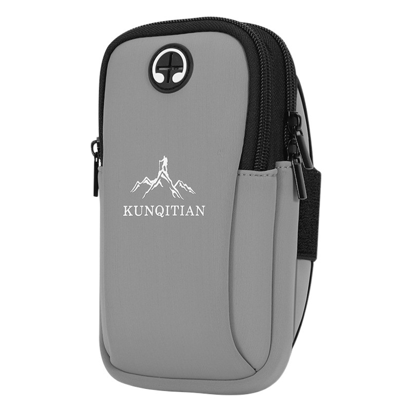 New Sports Arm Bag Arm Belt Arm Bag Men's and Women's Running Wrist Bag Fitness Mobile Phone Bag Multifunctional Outdoor Mobile Phone Case