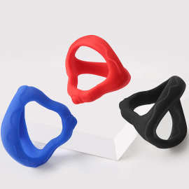 锁蛋环硅胶锁精环男用非震动阴茎环震动 夫妻成人情趣性用品