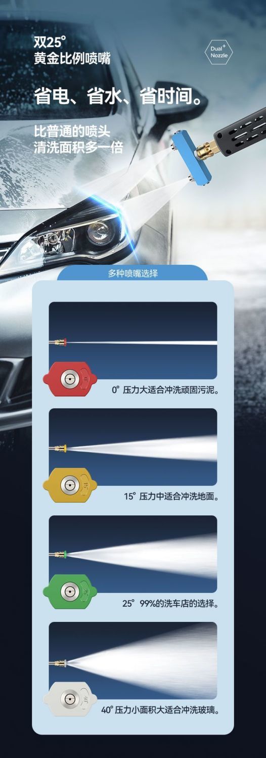Chezhipai Commercial Car Washing Machine 220V Ultra-High Pressure Water Gun Car Wash Shop Cleaning Machine Farm High-Power Floor Scrubber