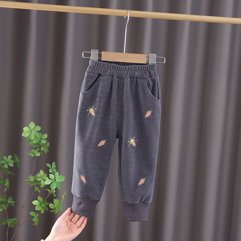 그레이 당근 바지 싱글 피스