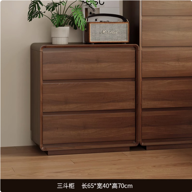 Armario para dormitorio Armario nórdico Armario para sala de estar Armario simple y moderno de madera maciza de nueve y cinco cajones de gran capacidad