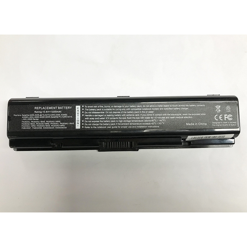 For Toshiba PA3534U PA3534U-1BRS PA3533U PA3535U L300 A200 notebook