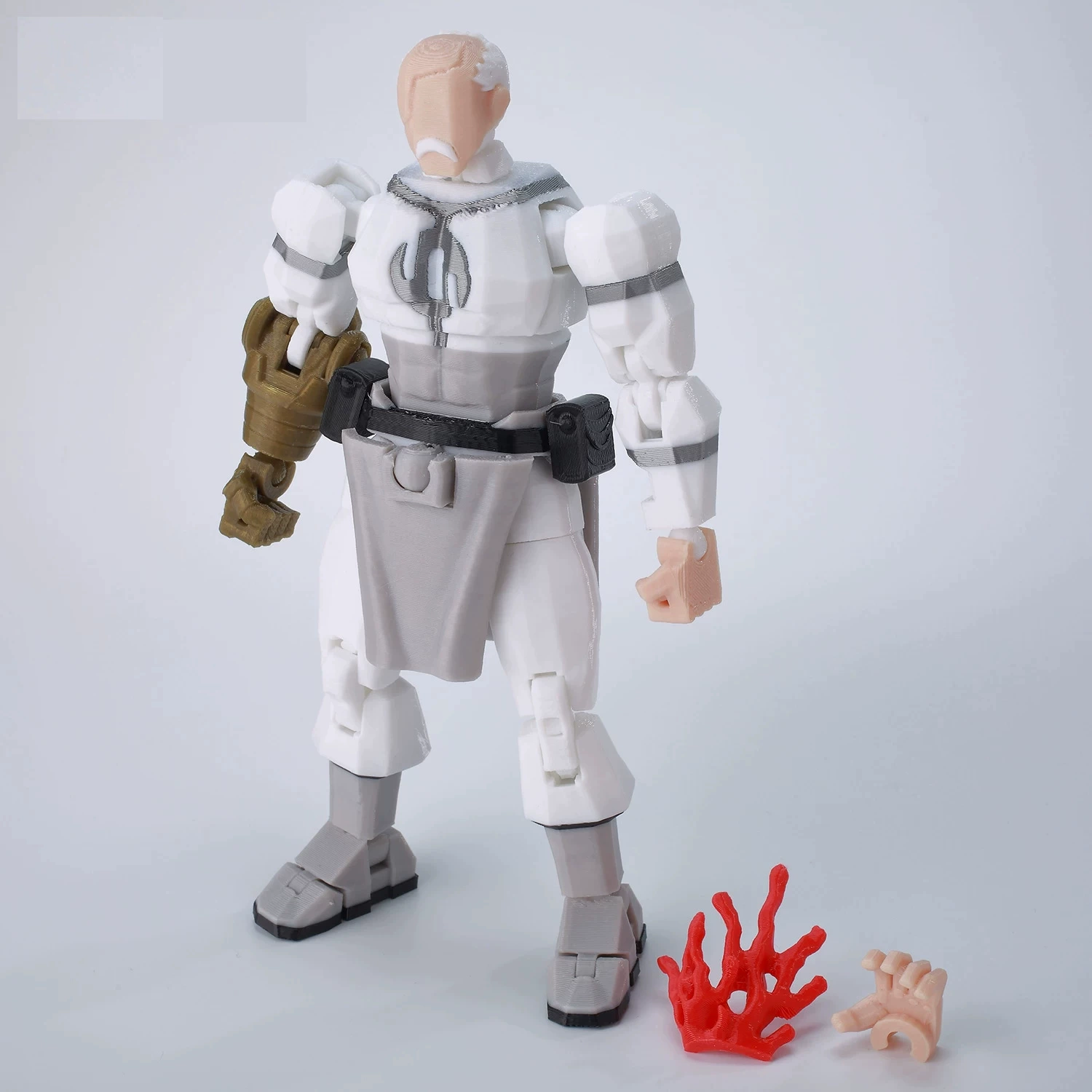 Кукла, подвижная настольная игра, конструктор, минифигура, игрушка, 3D