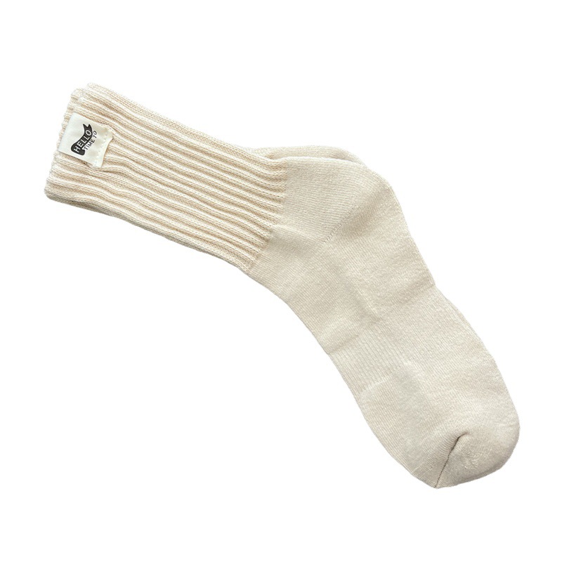 73g för värme förtjockad sport medium tub tygetikett herrhandduksbotten tjock tråd höst och vinter långa strumpor_voghion.com