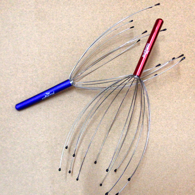 メーカー直売の露店のつや消しの皮カバーの八爪の魚の頭のマッサージ器の鋼線の頭の摩の魂の抽出器|undefined