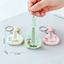 新款国风潮品吉他琵琶琴可弹奏乐器电子迷你音乐玩具包包小挂件